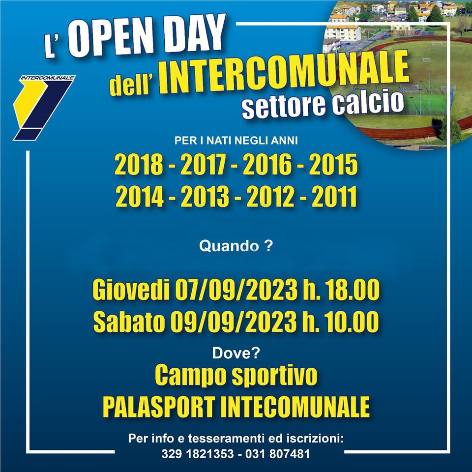 open day calcio