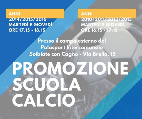 promozione calcio marzo 2022